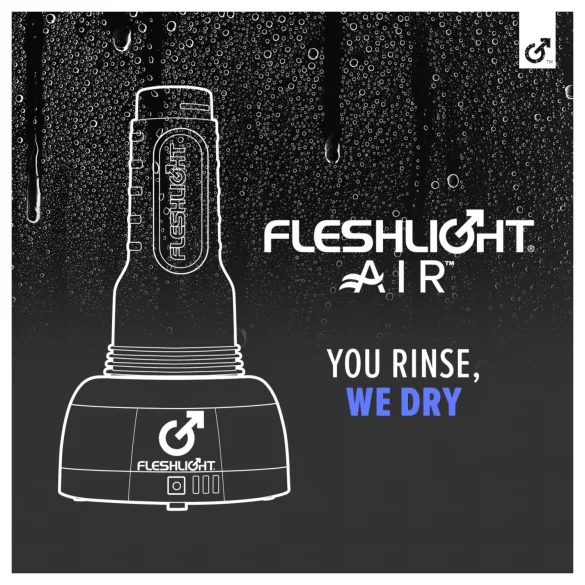 Fleshlight Air - automatisk masturbator-tørrer (sort)