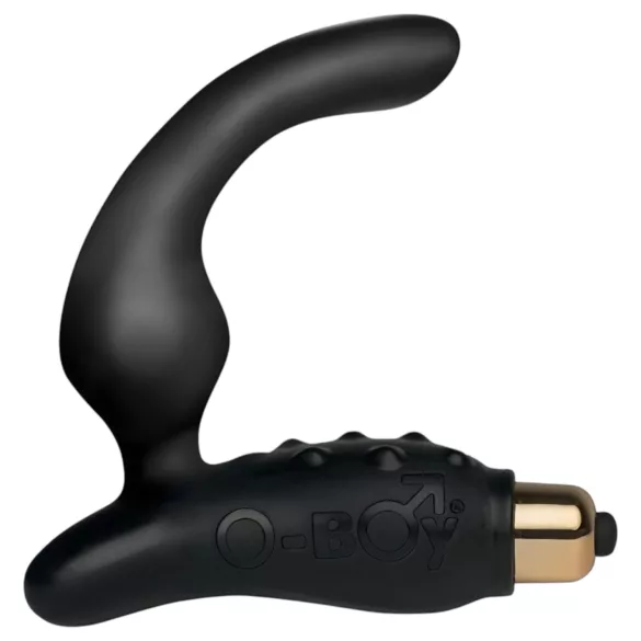 Rocks-Off O Boy - vibrerende prostatamassager (sort) - 10 cm