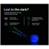 Paradise Illumination - lysende massage‑wand vibrator (hvid)