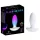 Paradise Illumination - lysende vibrerende anal plug (hvid)