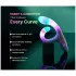 Paradise Illumination - lysende klitorisstimulator med arm (hvid)