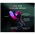 Paradise Illumination - lysende klitorisstimulator med arm (hvid)