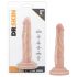 Dr. Skin 5 - realistisk dildo med sugekop - hudfarvet 14,5cm