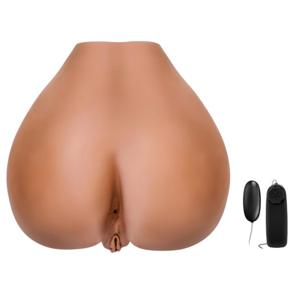 Blush X5 Rita - realistisk vagina og anus masturbator - naturfarve