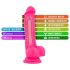 Blush Neo – dildo med sugekop – 19 cm (pink)