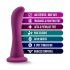 Temptasia Bellatrix – sugekop dildo (lilla)