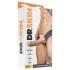 Dr. Skin - hul strap-on dildo - 15cm - natur