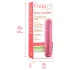 Gaia - miljøvenlig vibrator - medium - koral
