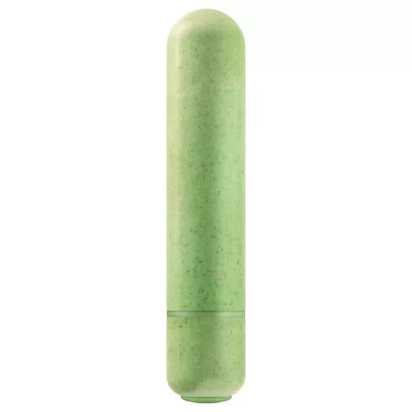 Gaia - miljøvenlig dildo vibrator - mellem størrelse - grøn