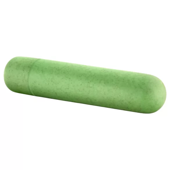 Gaia - miljøvenlig dildo vibrator - mellem størrelse - grøn
