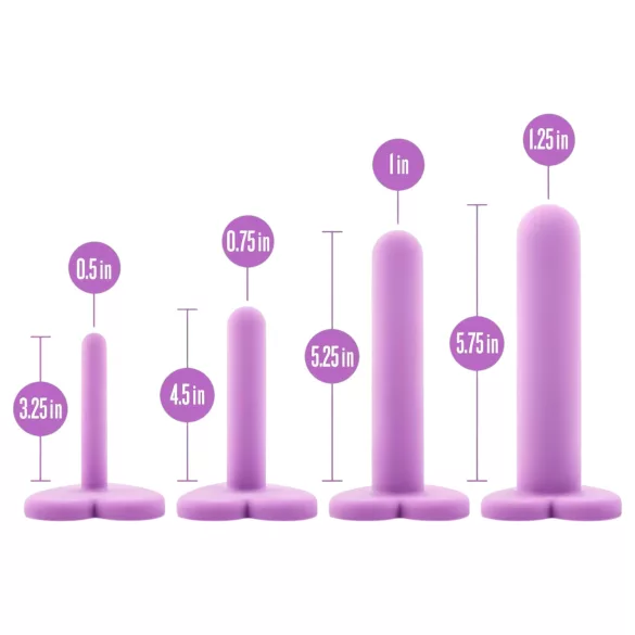 Blush Wellness - vaginal dilatorsæt - lilla