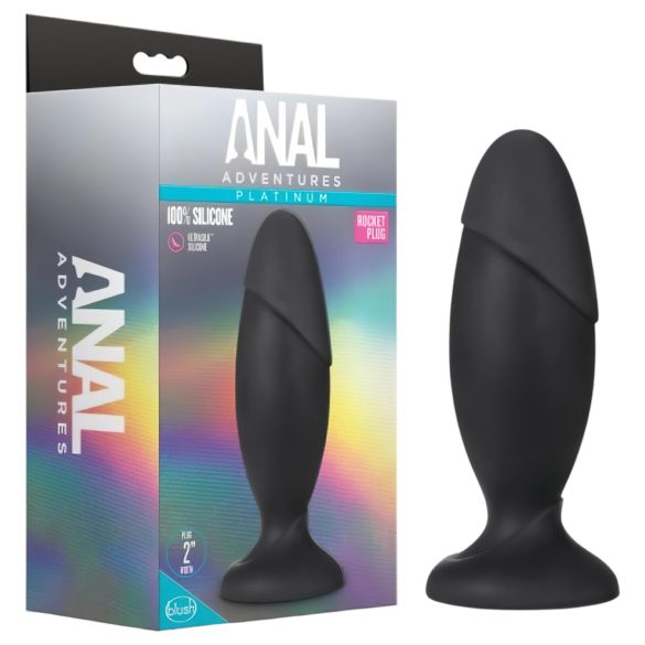 Anal Adventures - stor analplug - sort