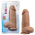 Blush Chub - realistisk dildo med sugekop - 18cm - natur