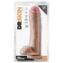 Blush Dr. Skin - realistisk dildo med testikler (natur)