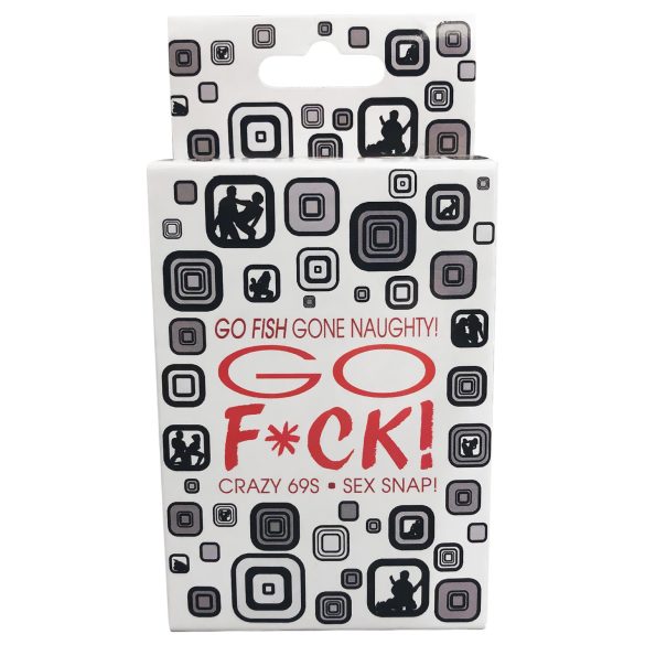 GO F*CK - Kama Sutra kortspil (52 stk)