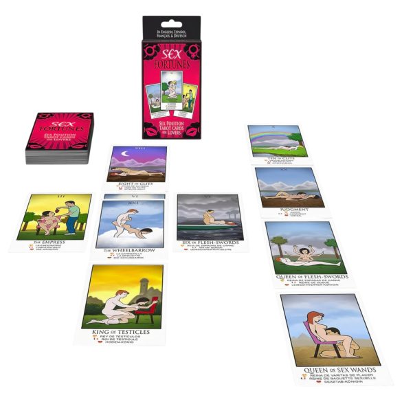 Kheper Games - sexstillinger tarotkort spil