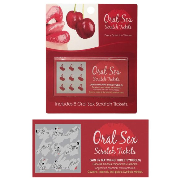 Kheper Games - Oral sex skrabelodder - 8 stk
