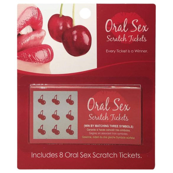 Kheper Games - oralsex skrabelod - 8 stk