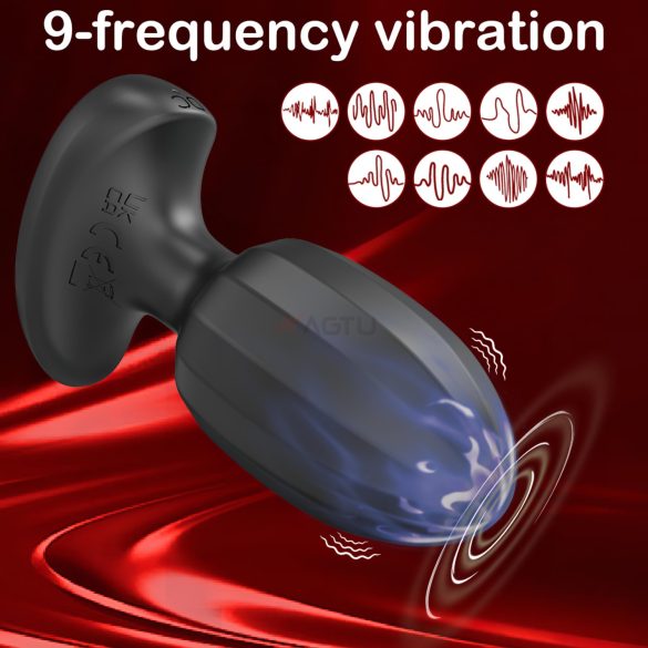 AlvUp - analvibrator med app-styring - sort