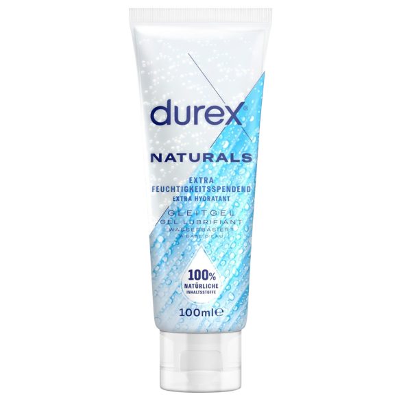 Durex Natural - fugtgivende, vandbaseret glidecreme (100 ml)
