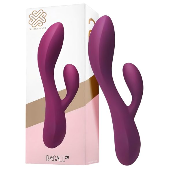 Engily Ross Bacall 2.0 - klitorisarm G-punkt vibrator - lilla