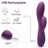 Engily Ross Bacall 2.0 - klitorisarm G-punkt vibrator - lilla