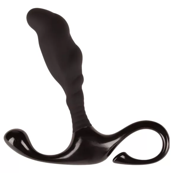 Alive Nero - genopladelig prostatavibrator (sort) - 7 cm