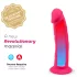 Silexd - vibrator med sugekop - fjernbetjening - pink