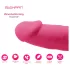 Silexd - vibrator med sugekop - fjernbetjening - pink