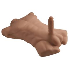 Silexd Apollo - mandetorso dildo - mørk natur farve