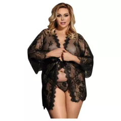 Subblime Queen Plus - blonde badekåbesæt - sort - XL-2XL