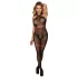 Subblime 951948 - sort net-jumpsuit med krydsstropper (S-L)