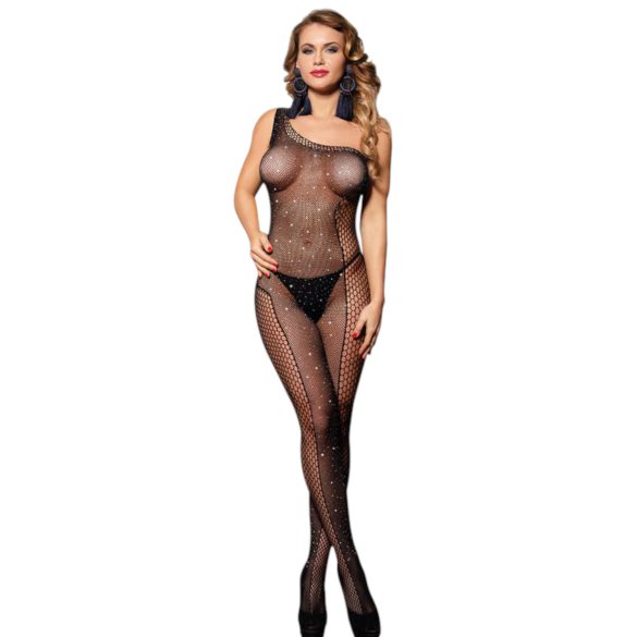 Subblime 952037 - netcatsuit med strassten - sort - S-L