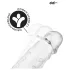 Addicted Toys - penis sleeve med kuglering - 23cm - gennemsigtig