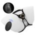 IBIZA - strap-on klitorisvibrator - sort