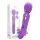 Intense Christy - vibrator med bevægelig tunge - lilla