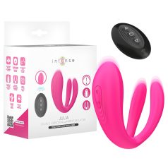 Intense Julia - G-punkts og klitoris vibrator - pink