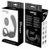 Addicted Toys - analvibrator med penisring og kuglerem - sort