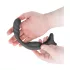 Addicted Toys - analvibrator med penisring og kuglerem - sort