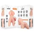 Intense Deep Touch Jesse - realistisk torso masturbator - natur
