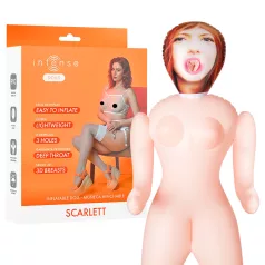   Intense Dolls Scarlett - oppustelig love doll - realistisk latex