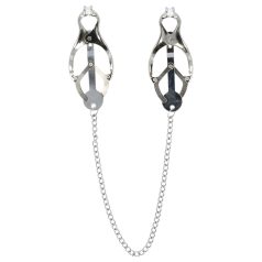 Virgite - brystklemmer - justerbar - sølv