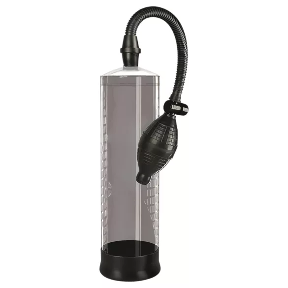Boost PSX04 - manuel penis­pumpe med måleskala (gennemsigtig) - 22 cm