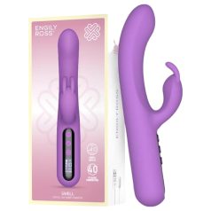   Engily Ross Swell - klitorisvibrator med arm - genopladelig - digital - lilla