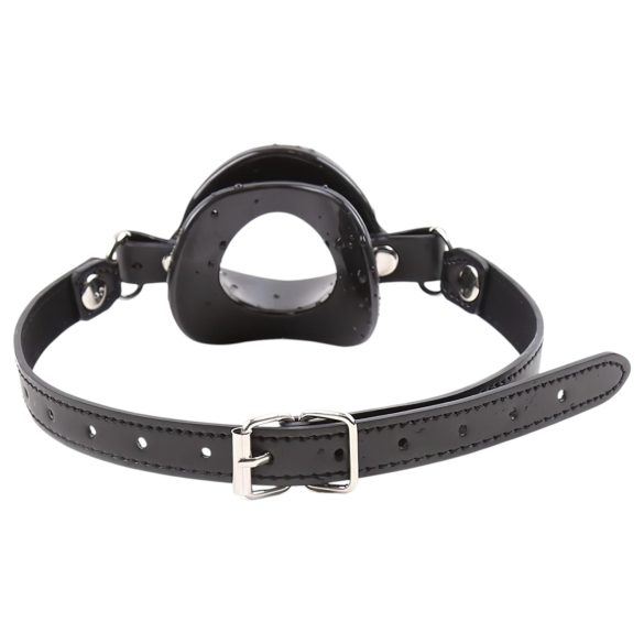 Latetobed - mundformet silikone gag - sort