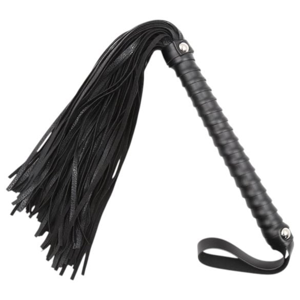 Latetobed - struktureret pisk - sort (48 cm)