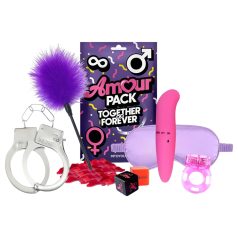Amour Pack Together - startsæt med vibrator - 7 dele