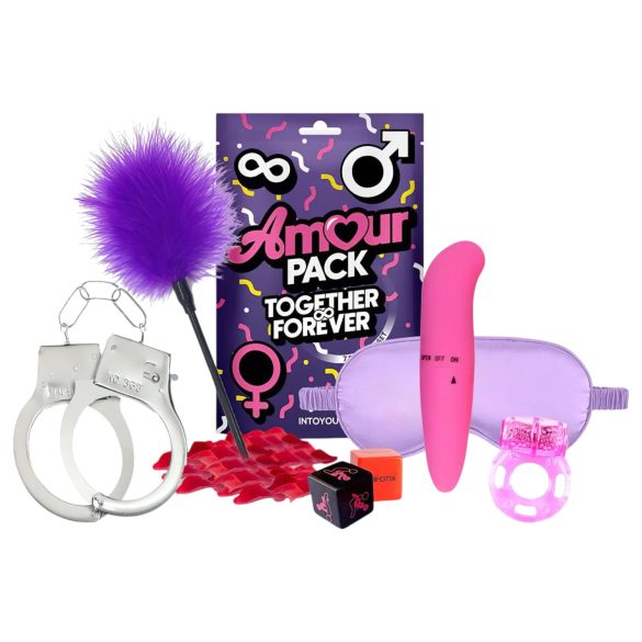 Amour Pack Together - startsæt med vibrator - 7 dele