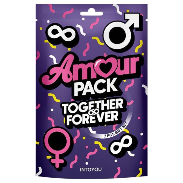 Amour Pack Together - startsæt med vibrator - 7 dele