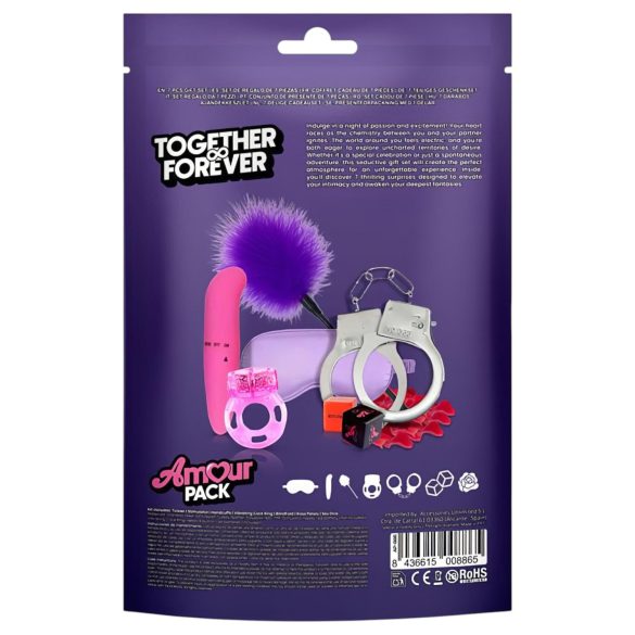 Amour Pack Together - startsæt med vibrator - 7 dele